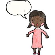 cartoon singing girl N6