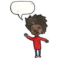 cartoon boy asking question N31