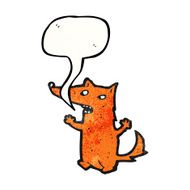 cartoon little fox talking N3