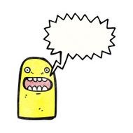 shrieking ghost cartoon N6