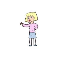 cartoon woman explaining N55
