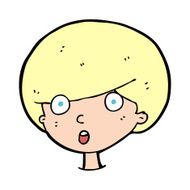 Cartoon Surprised Boy N33