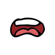 Cartoon Mouth N32