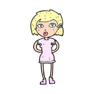 Cartoon Woman N59
