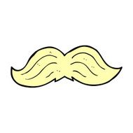 Cartoon Mustache N44