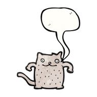 funny cartoon cat N209
