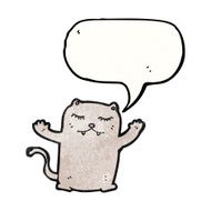 funny cartoon cat N214