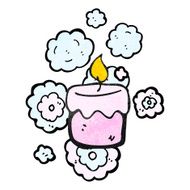 scented candle cartoon N3