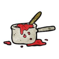 cartoon messy saucepan N2