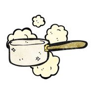 old kitchen pan cartoon N3