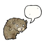 Cartoon Beaver N41