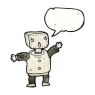 Funny Cartoon Robot N57