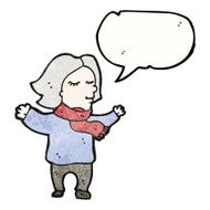 middle aged woman cartoon N2