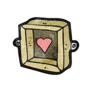 cartoon love heart wall picture N3