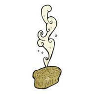 cartoon fresh baked bread N3