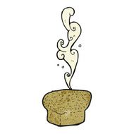 cartoon fresh baked bread N4