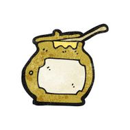 cartoon honey pot N16
