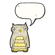 Cartoon Owl N182