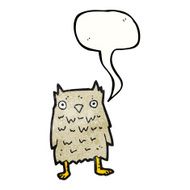 Cartoon Owl N183