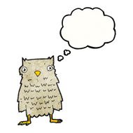 Cartoon Owl N184