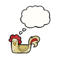 Cartoon Chicken N115