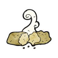 cartoon broken bread N2