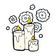 Cartoon Candle N16