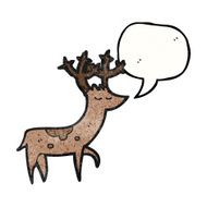 cartoon stag N26