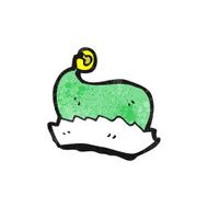 cartoon christmas elf hat N4