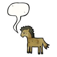 Cartoon Horse N82