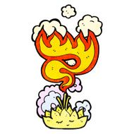 magic flower cartoon N3