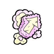 cartoon pointing arrow N11