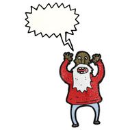 cartoon crazy angry old man N2