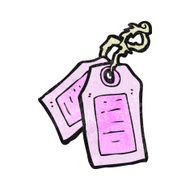 luggage tags cartoon N2