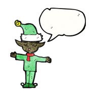 Cartoon Christmas Elf N112