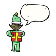 Cartoon Christmas Elf N113