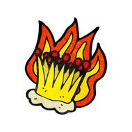 flaming crown cartoon N2