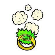 cartoon magic ring N17