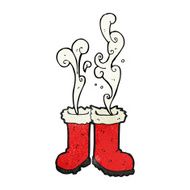 smoking santa boots N4