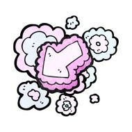 decorative arrow cartoon N16