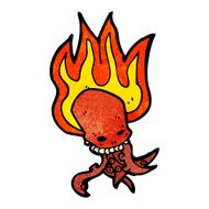 cartoon tentacle skull N2