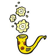 brass horn cartoon N7