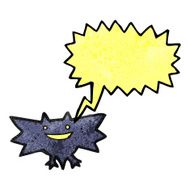 cartoon halloween bat N30