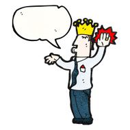 cartoon prince swearing royal N4