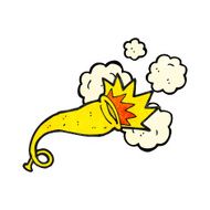 brass horn cartoon N8