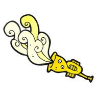 brass horn cartoon N9