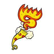 brass horn cartoon N10