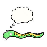 hissing snake cartoon N28