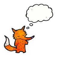 Cute Cartoon Fox N22