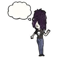 cartoon goth girl N6